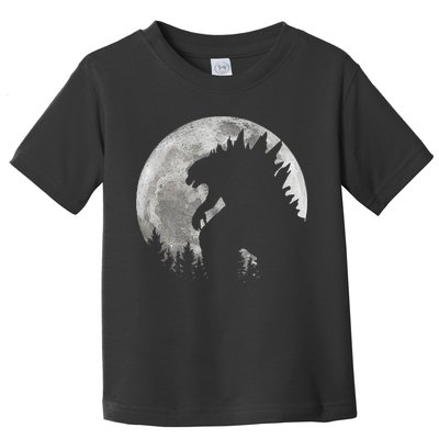 Cool Monster Full Moon Toddler T-Shirt