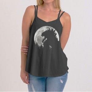 Cool Monster Full Moon Women's Strappy Tank