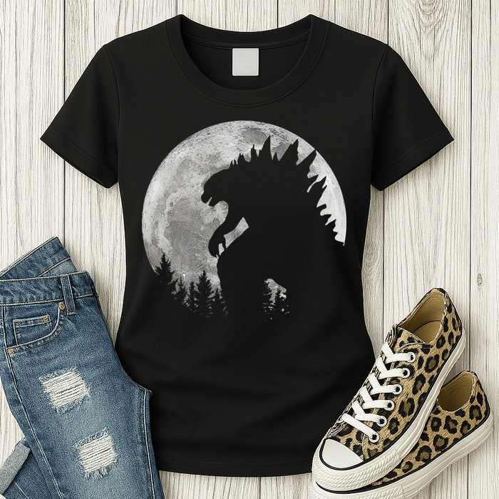 Cool Monster Full Moon Womens T-Shirt