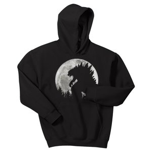 Cool Monster Full Moon Kids Hoodie