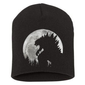 Cool Monster Full Moon Short Acrylic Beanie