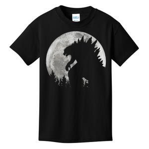 Cool Monster Full Moon Kids T-Shirt