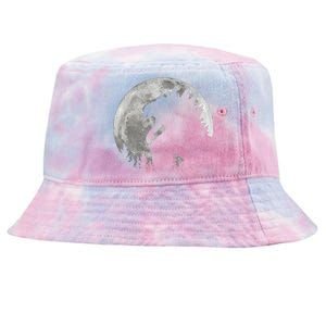 Cool Monster Full Moon Tie-Dyed Bucket Hat