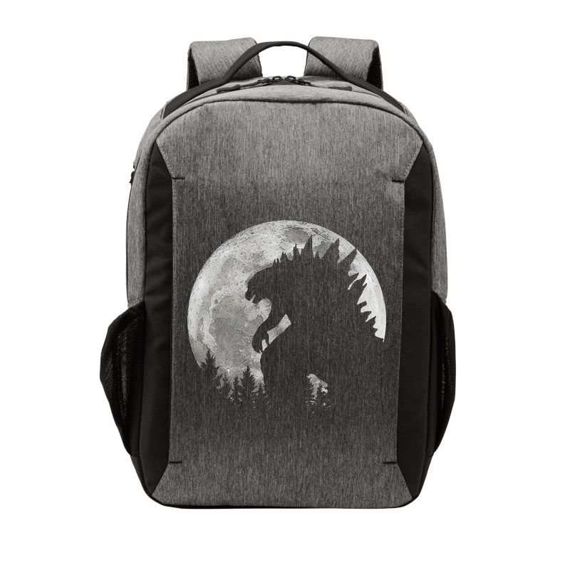 Cool Monster Full Moon Vector Backpack