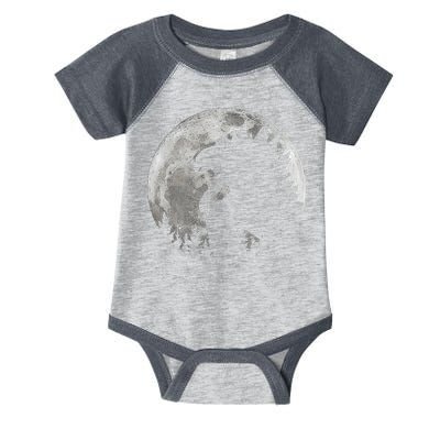 Cool Monster Full Moon Infant Baby Jersey Bodysuit