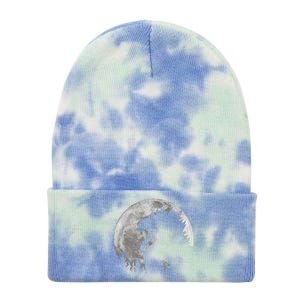 Cool Monster Full Moon Tie Dye 12in Knit Beanie