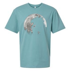 Cool Monster Full Moon Sueded Cloud Jersey T-Shirt