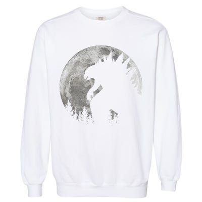 Cool Monster Full Moon Garment-Dyed Sweatshirt