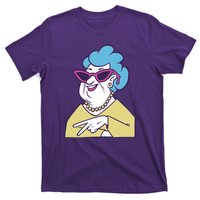 Cool Grandma Peace Sign T-Shirt