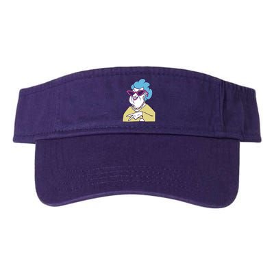 Cool Grandma Peace Sign Visor