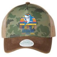 Cool Grandpa Shark Doo Doo Doo Legacy Tie Dye Trucker Hat