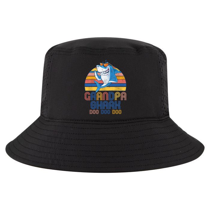 Cool Grandpa Shark Doo Doo Doo Cool Comfort Performance Bucket Hat