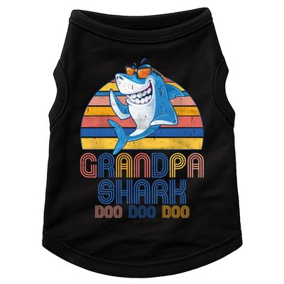 Cool Grandpa Shark Doo Doo Doo Doggie Tank