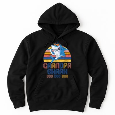 Cool Grandpa Shark Doo Doo Doo Hoodie