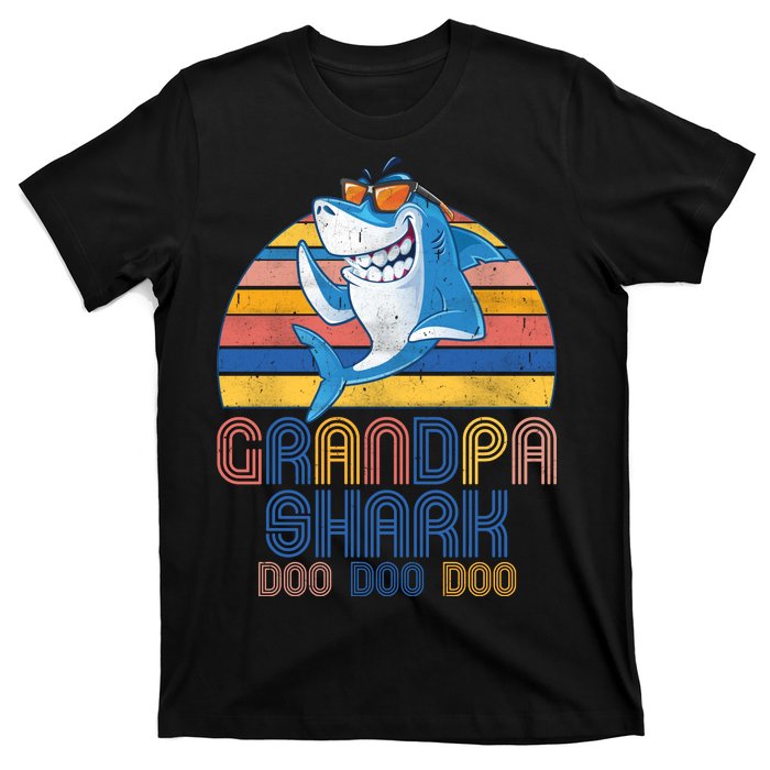 Cool Grandpa Shark Doo Doo Doo T-Shirt