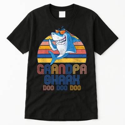 Cool Grandpa Shark Doo Doo Doo Tall T-Shirt