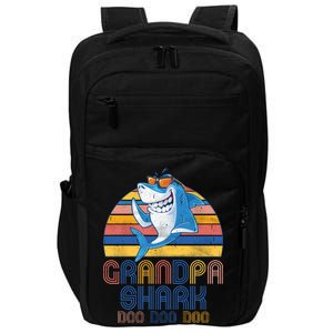 Cool Grandpa Shark Doo Doo Doo Impact Tech Backpack