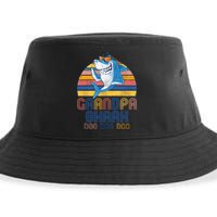 Cool Grandpa Shark Doo Doo Doo Sustainable Bucket Hat