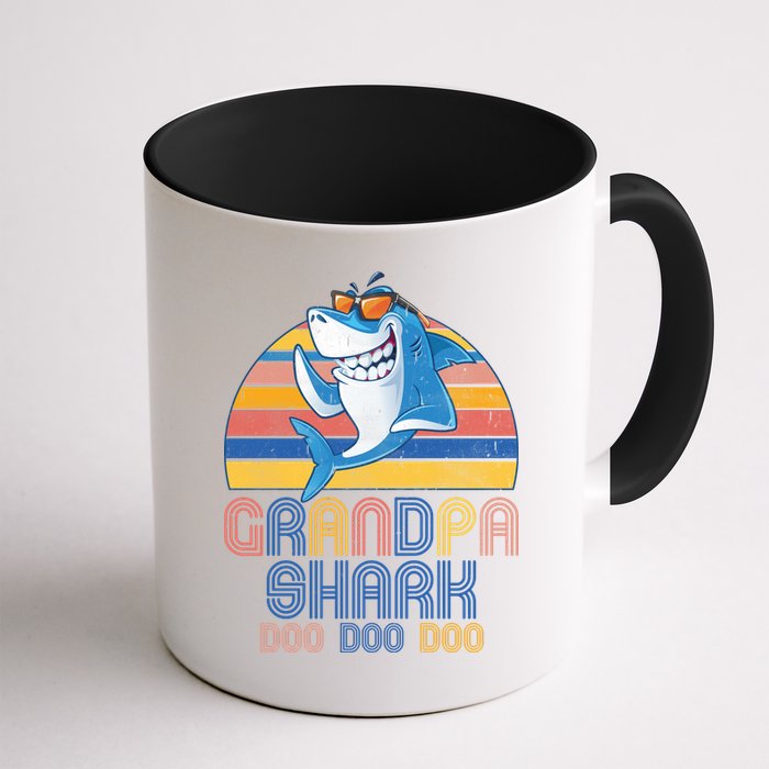 Cool Grandpa Shark Doo Doo Doo Mug