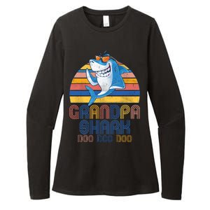 Cool Grandpa Shark Doo Doo Doo Womens CVC Long Sleeve Shirt