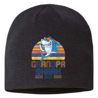 Cool Grandpa Shark Doo Doo Doo Sustainable Beanie