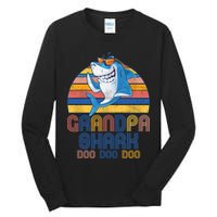 Cool Grandpa Shark Doo Doo Doo Tall Long Sleeve T-Shirt