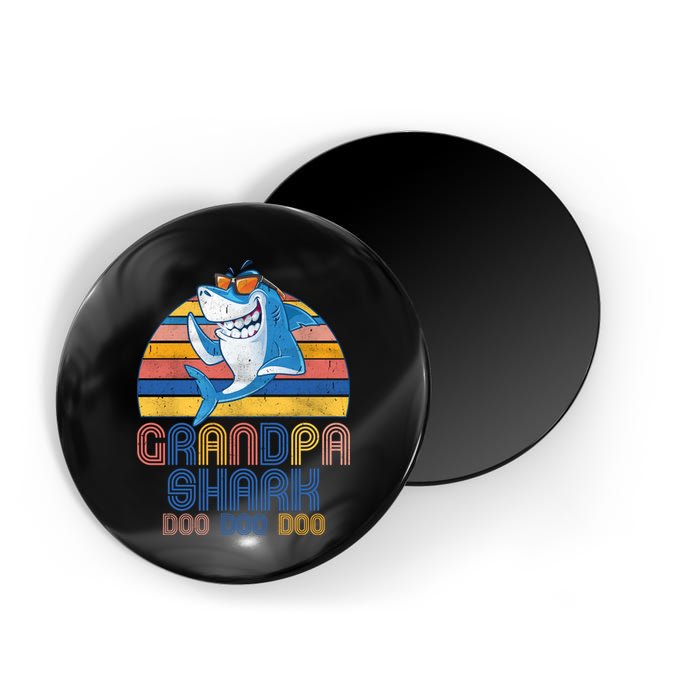 Cool Grandpa Shark Doo Doo Doo Magnet