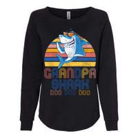 Cool Grandpa Shark Doo Doo Doo Womens California Wash Sweatshirt