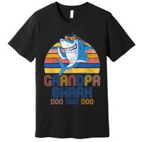 Cool Grandpa Shark Doo Doo Doo Premium T-Shirt