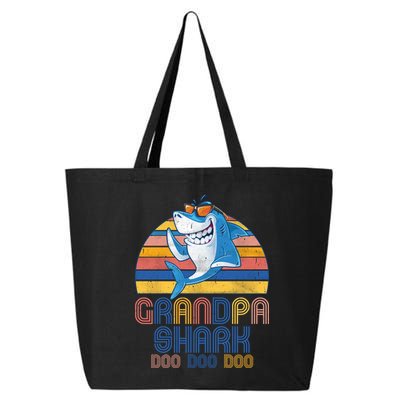 Cool Grandpa Shark Doo Doo Doo 25L Jumbo Tote