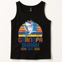 Cool Grandpa Shark Doo Doo Doo Tank Top