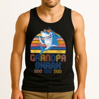 Cool Grandpa Shark Doo Doo Doo Tank Top