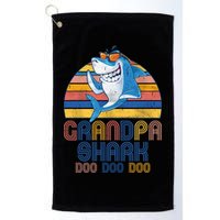 Cool Grandpa Shark Doo Doo Doo Golf Towel