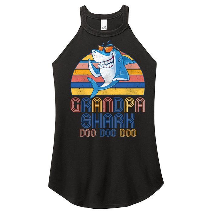 Cool Grandpa Shark Doo Doo Doo Women's Perfect Tri Rocker Tank