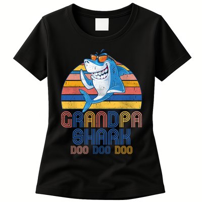 Cool Grandpa Shark Doo Doo Doo Women's T-Shirt