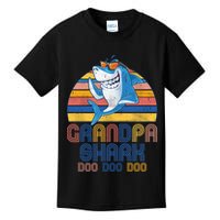 Cool Grandpa Shark Doo Doo Doo Kids T-Shirt
