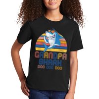 Cool Grandpa Shark Doo Doo Doo Kids T-Shirt