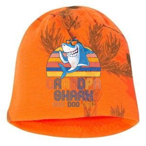 Cool Grandpa Shark Doo Doo Doo Kati - Camo Knit Beanie