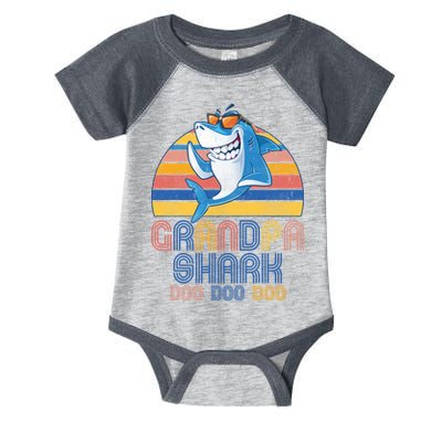 Cool Grandpa Shark Doo Doo Doo Infant Baby Jersey Bodysuit