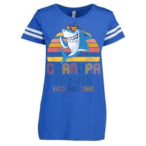 Cool Grandpa Shark Doo Doo Doo Enza Ladies Jersey Football T-Shirt