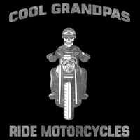 Cool Grandpas Ride Motorcycles Bucket Hat