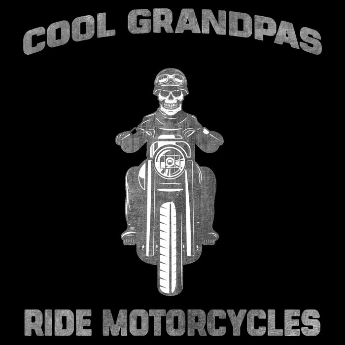Cool Grandpas Ride Motorcycles Bucket Hat