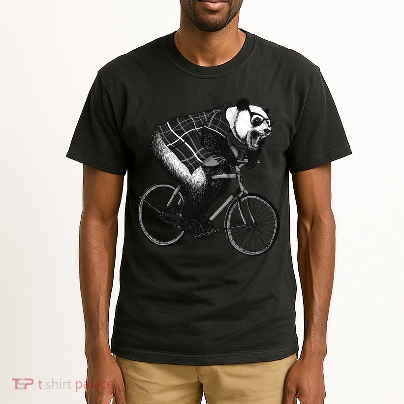 Cool Grey Style Hipster Panda Tall T-Shirt