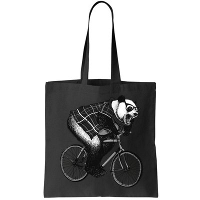 Cool Grey Style Hipster Panda Bag
