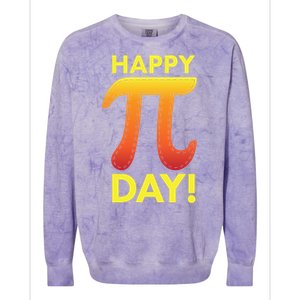 Cool Happy Pi Day Colorblast Crewneck Sweatshirt