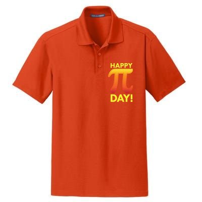 Cool Happy Pi Day Dry Zone Grid Polo