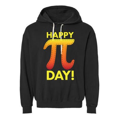 Cool Happy Pi Day Garment-Dyed Fleece Hoodie