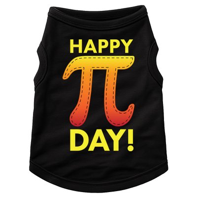 Cool Happy Pi Day Doggie Tank