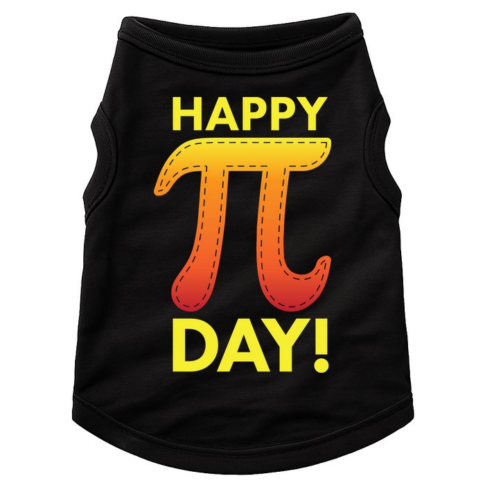 Cool Happy Pi Day Doggie Tank