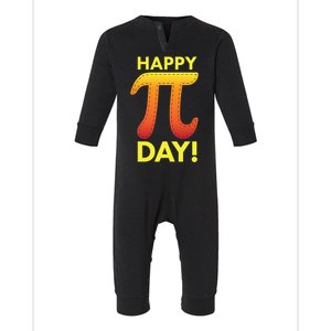 Cool Happy Pi Day Infant Fleece One Piece